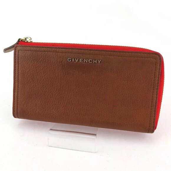 GIVENCHY wallet by color leather Authentic - Picture 1 of 9